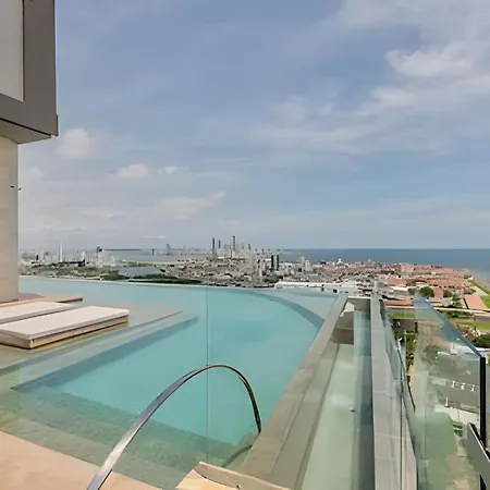 Apartamento Nuevo Vista Al Mar / Centro Histórico Piso 28