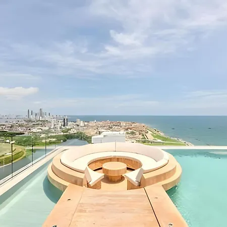 Nuevo Vista Al Mar / Centro Histórico Piso 28 Apartamento Cartagena